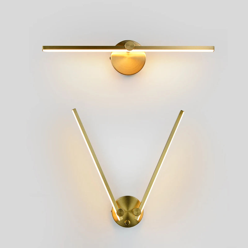 applique murale led minimaliste rotative librement réglable