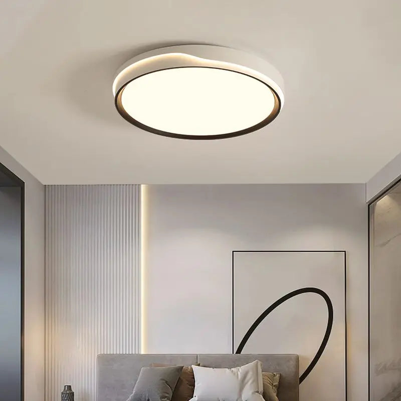 plafonnier moderne à leds montage surface