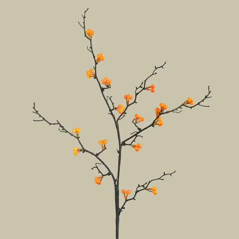 plantes artificielles de houx pour décoration florale et table