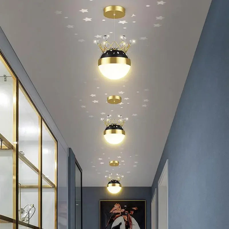 lustre moderne projection ciel étoilé éclairage intérieur décoratif