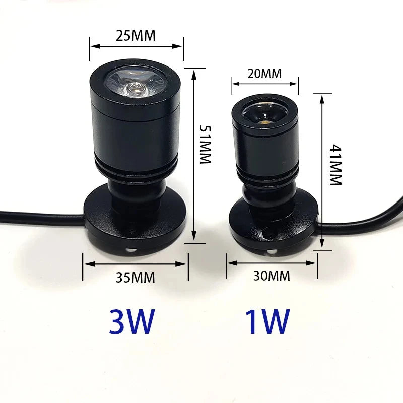 projecteur led décoratif pour bijoux et éclairage intérieur