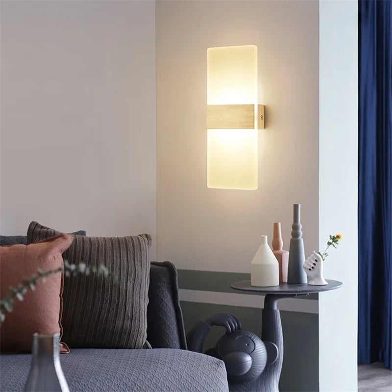 applique murale led morden luminaire décoratif d'intérieur