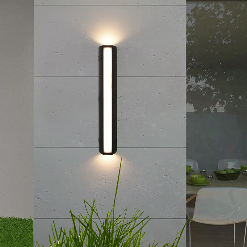 Applique murale longue en aluminium intérieur 24 W 37 CM à LED