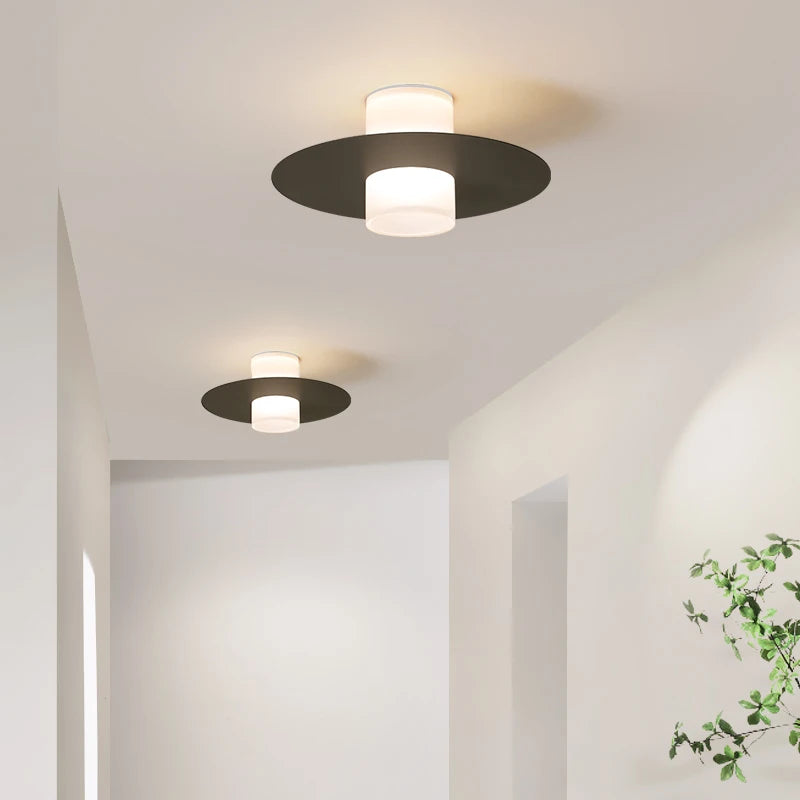 plafonnier led moderne pour allée couloir et salon