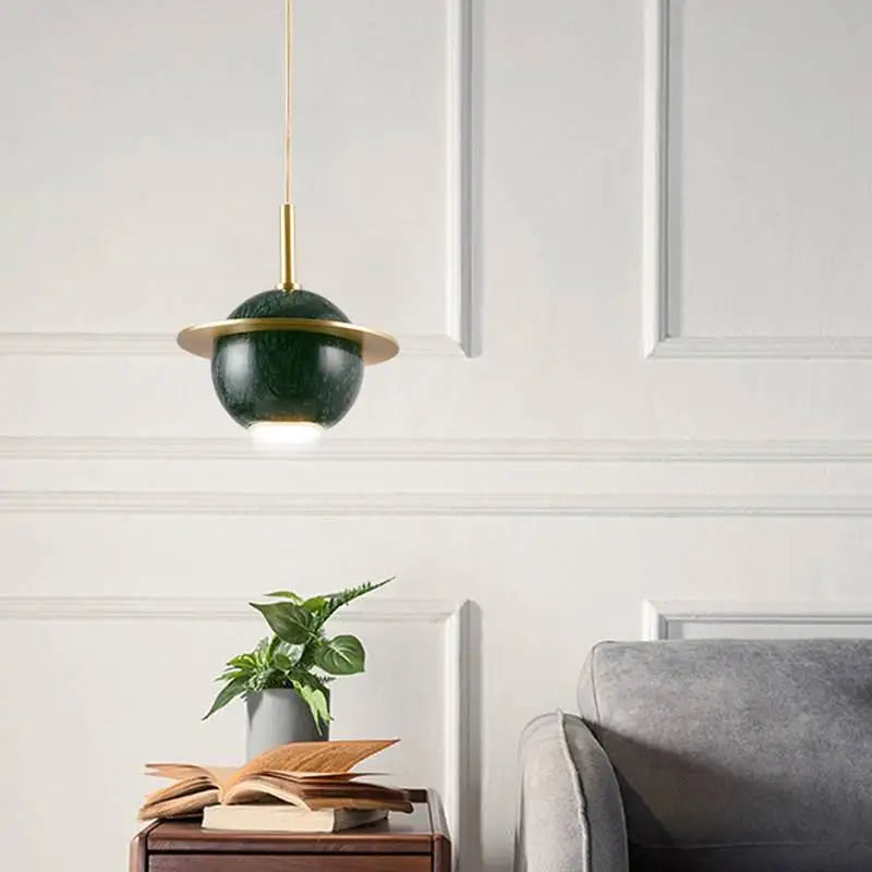 lustre danois créatif en marbre design personnalisé pour décoration intérieure