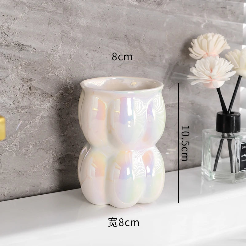 décoration de salle de bain luxe nuages créatifs en céramique