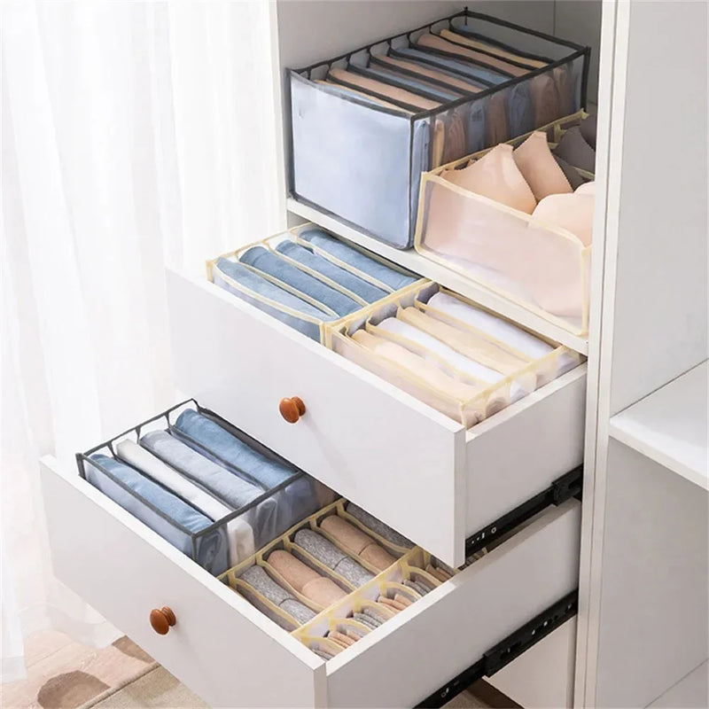organisateur de vêtements pour rangement de pantalons et sous-vêtements
