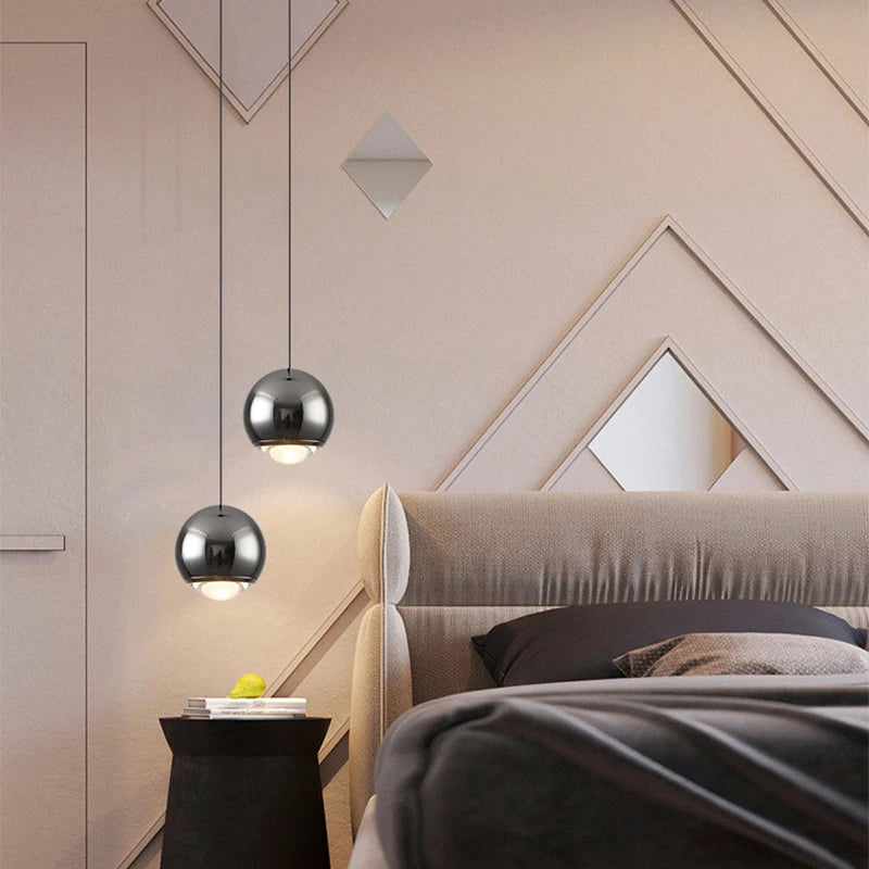 suspension lumière nordique LED lustre moderne lampe suspendue abat-jour boule éclairage intérieur décor à la maison salle à manger salon chambre