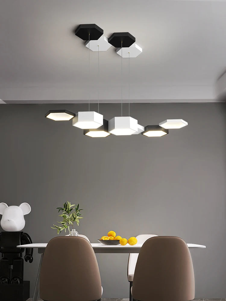 lampe de salon minimaliste moderne lampes géométriques créatives de styliste