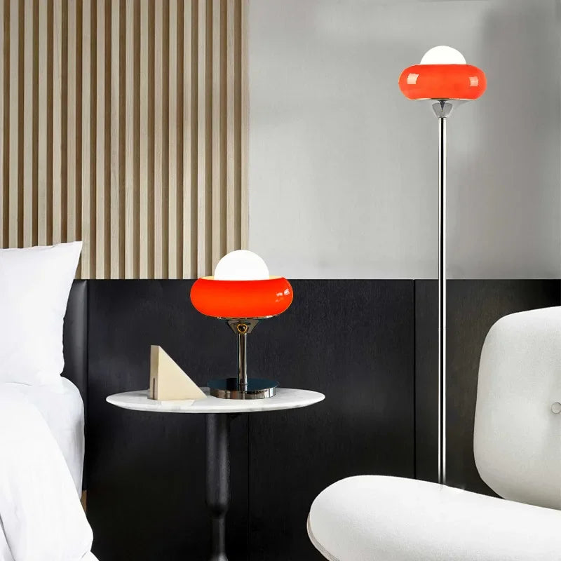 lampe de table moderne bauhaus tarte aux œufs