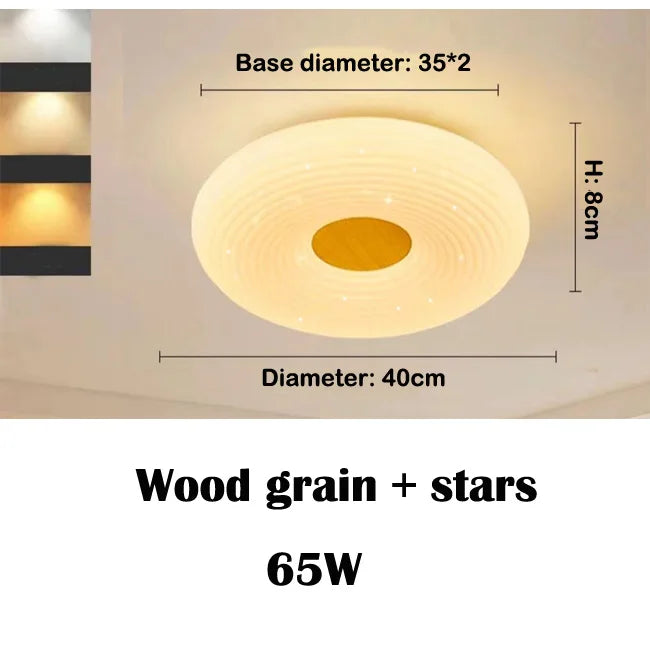 plafonnier led étoile doux pour enfants protection des yeux