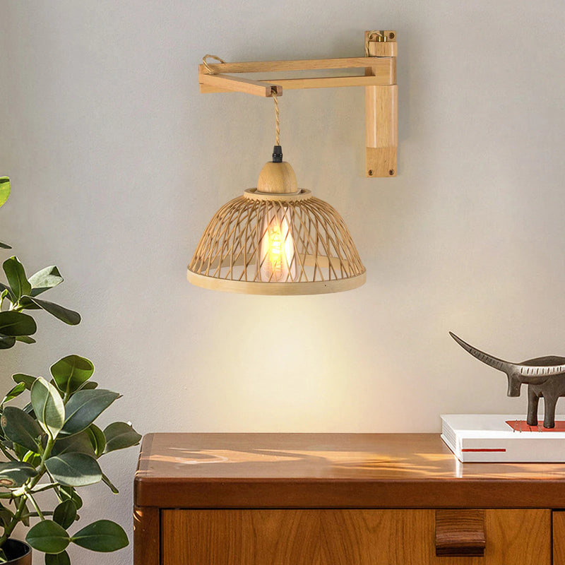 Applique murale en rotin luminaire Boho applique murale applique murale lampe de chevet pour grange salon Loft salle de bain porche