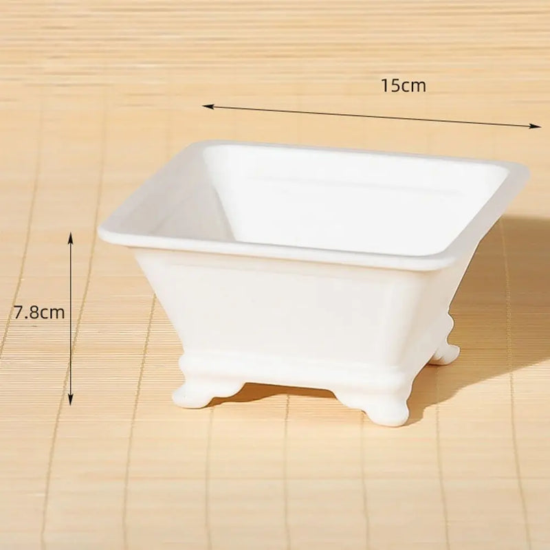 pots de fleurs en argile pour jardinage et bonsaï créatifs