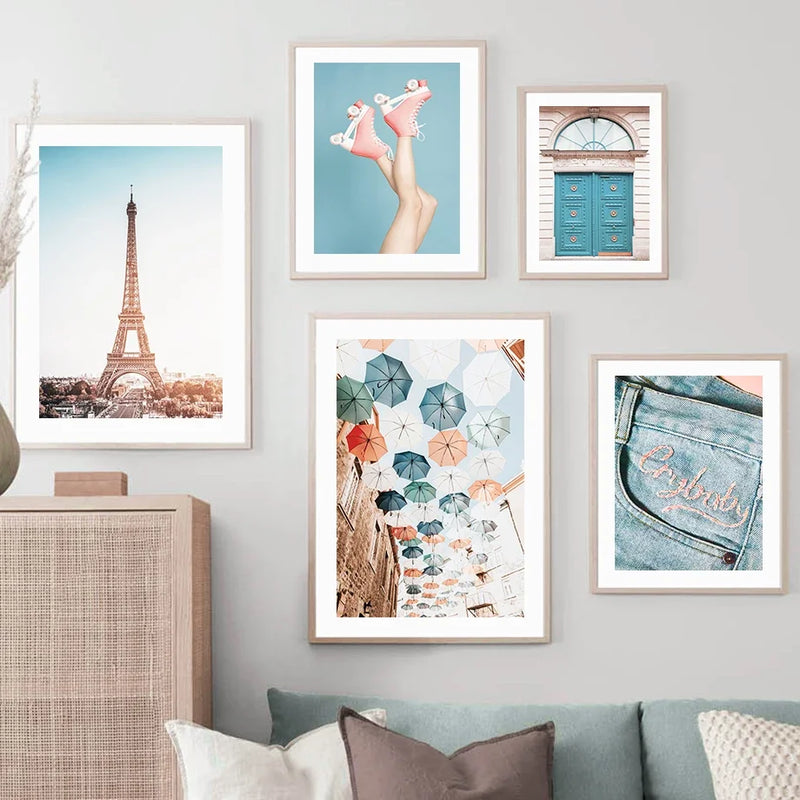 décoration artistique nordique ville londres paris pour filles