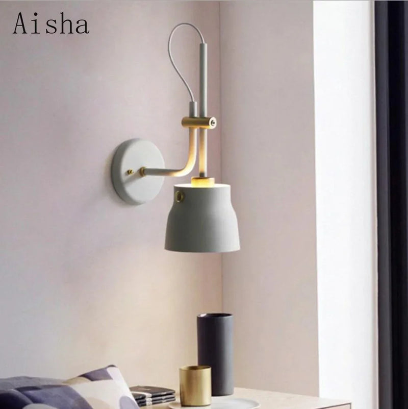 applique murale industrielle led réglable pour lecture nocturne