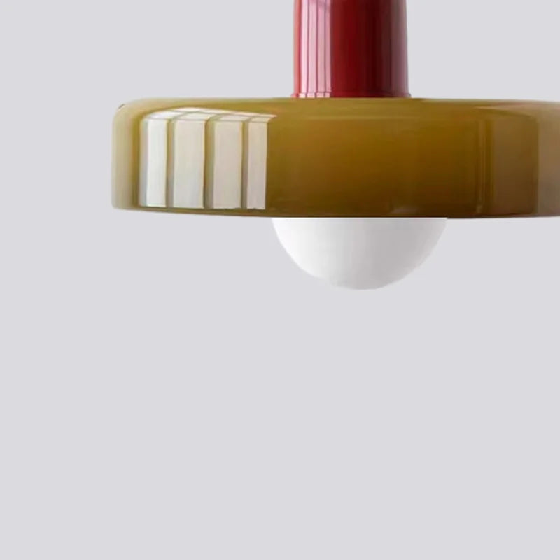suspension moderne en verre pour luminaires