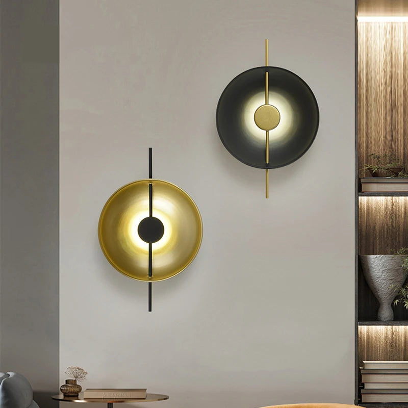 applique murale led nordique post-moderne pour éclairage d'hôtel