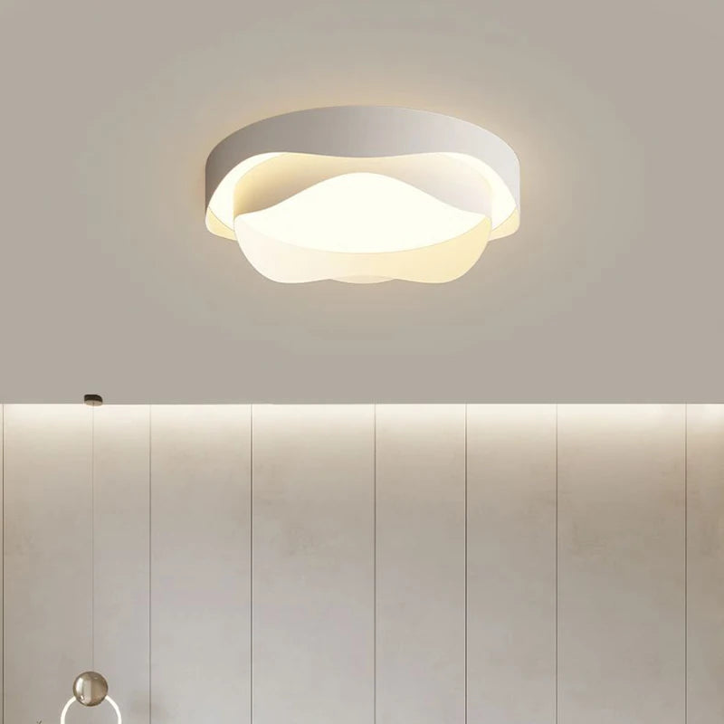 Lustre LED blanc plafonniers salon cuisine décor luminaire intérieur pour cuisine lampe à gâteau