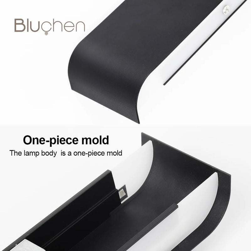 applique murale moderne led intérieur haut vers le bas