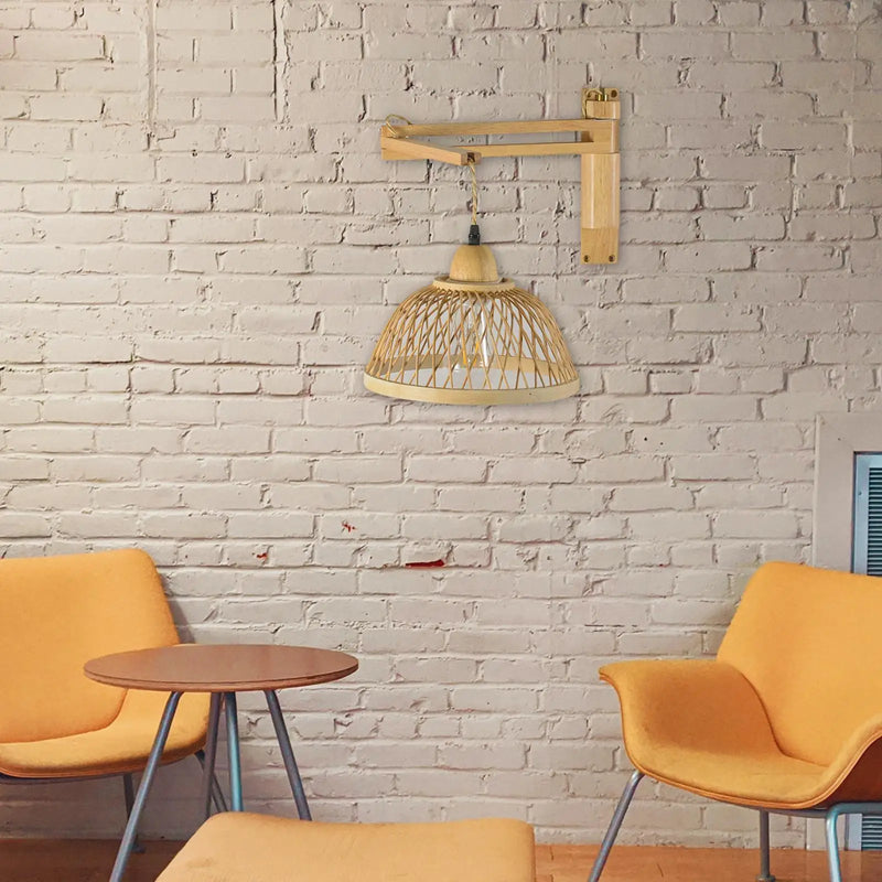 Applique murale en rotin luminaire Boho applique murale applique murale lampe de chevet pour grange salon Loft salle de bain porche