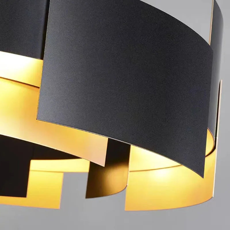 lampe suspendue en métal avec cordon réglable