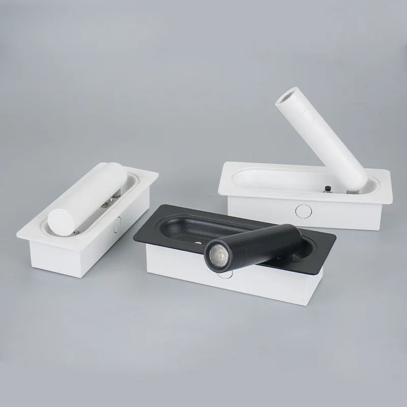 Applique murale spot LED de lecture à angle réglable