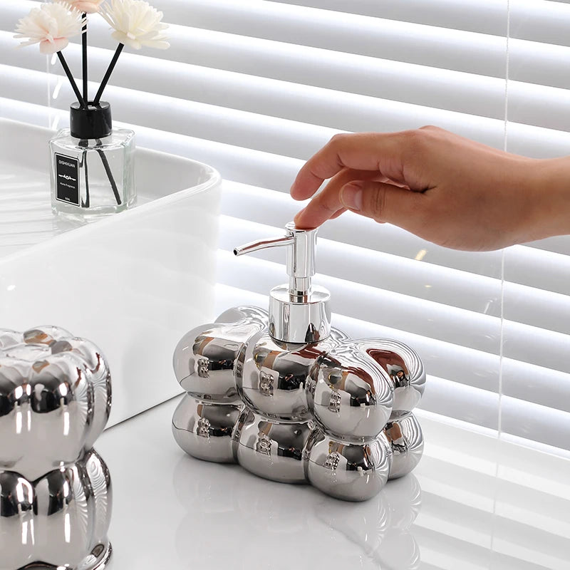 décoration de salle de bain luxe nuages créatifs en céramique