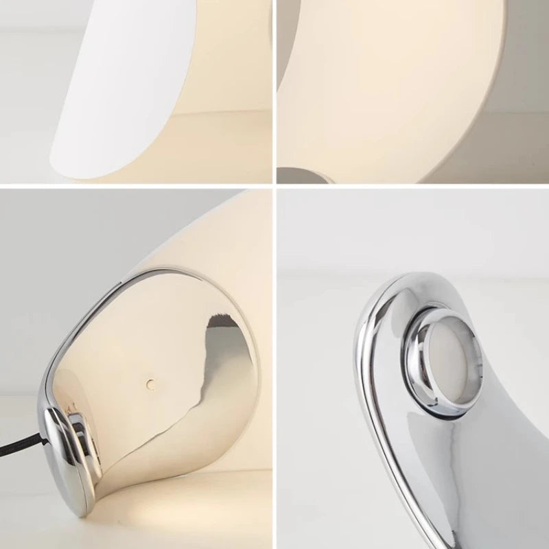 lampe de chevet nordique à boucles luminaire décoratif led