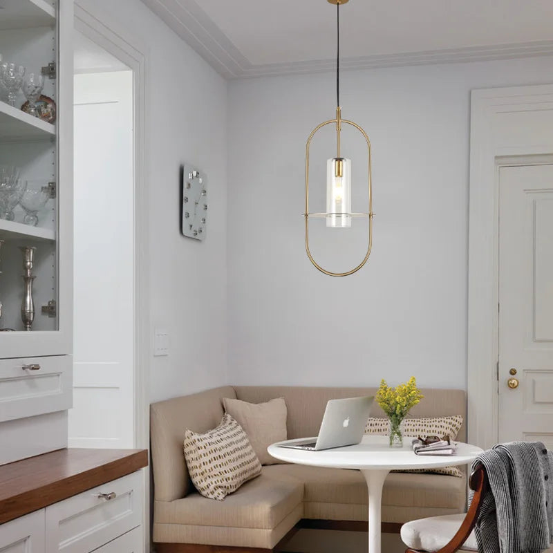 lustre en verre artistique design créatif pour éclairage personnalisé