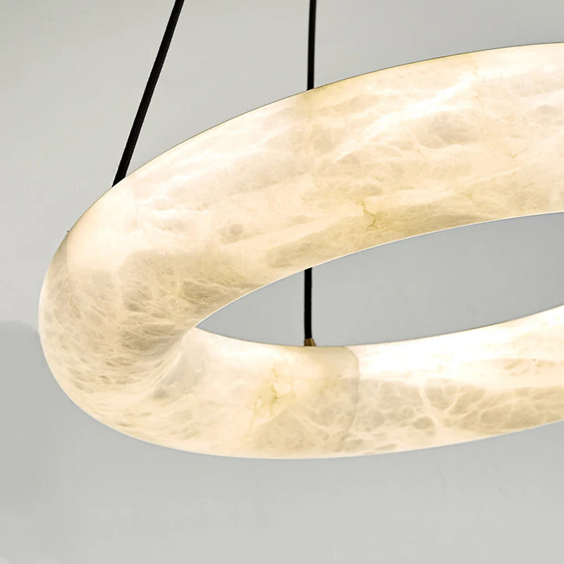 lustre en marbre naturel espagnol pour hôtel luxueux