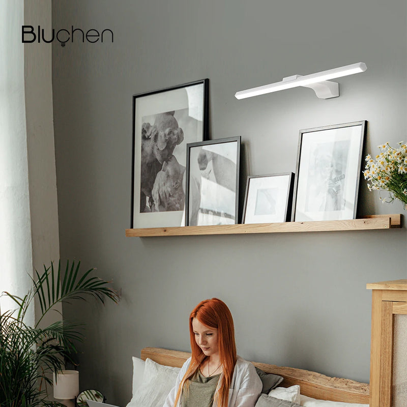 applique murale led moderne à intensité variable pour intérieur