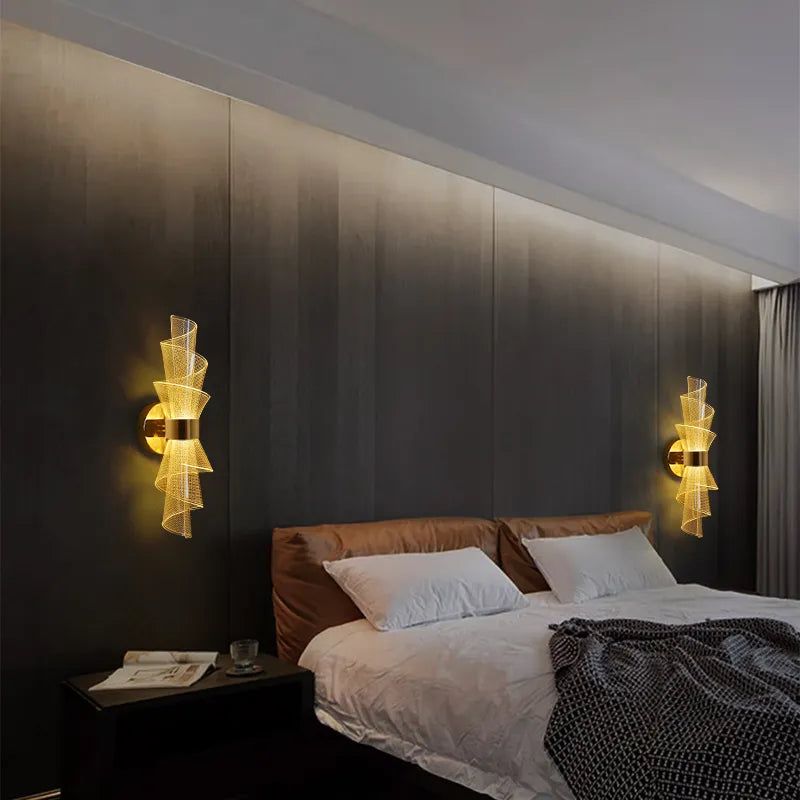 Applique murale LED luxe nordique