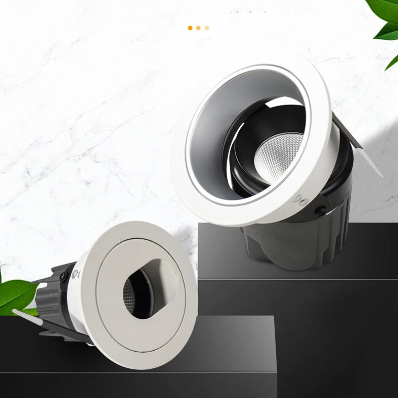 plafonnier led angle réglable spot encastré design moderne