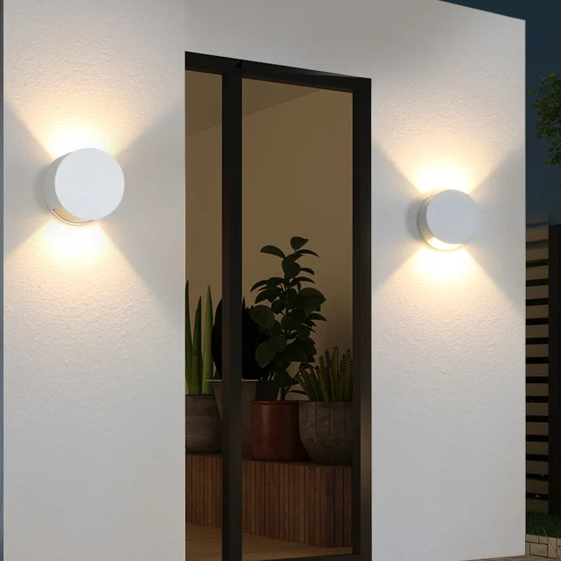 applique murale moderne led boule ronde décoration nordique