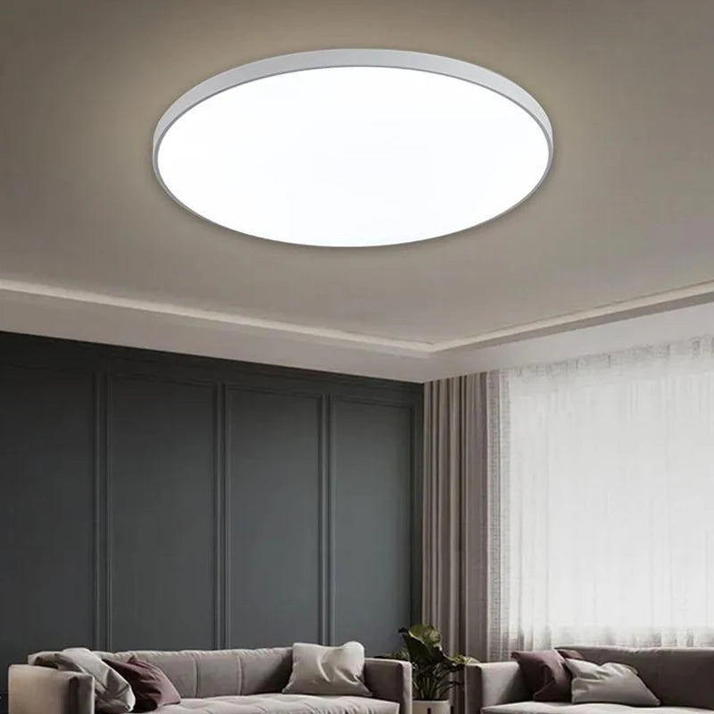 Plafonnier LED lustre de plafond moderne 48W 36W 24W plafonnier lumières pour chambre cuisine salle de bain salle à manger éclairage