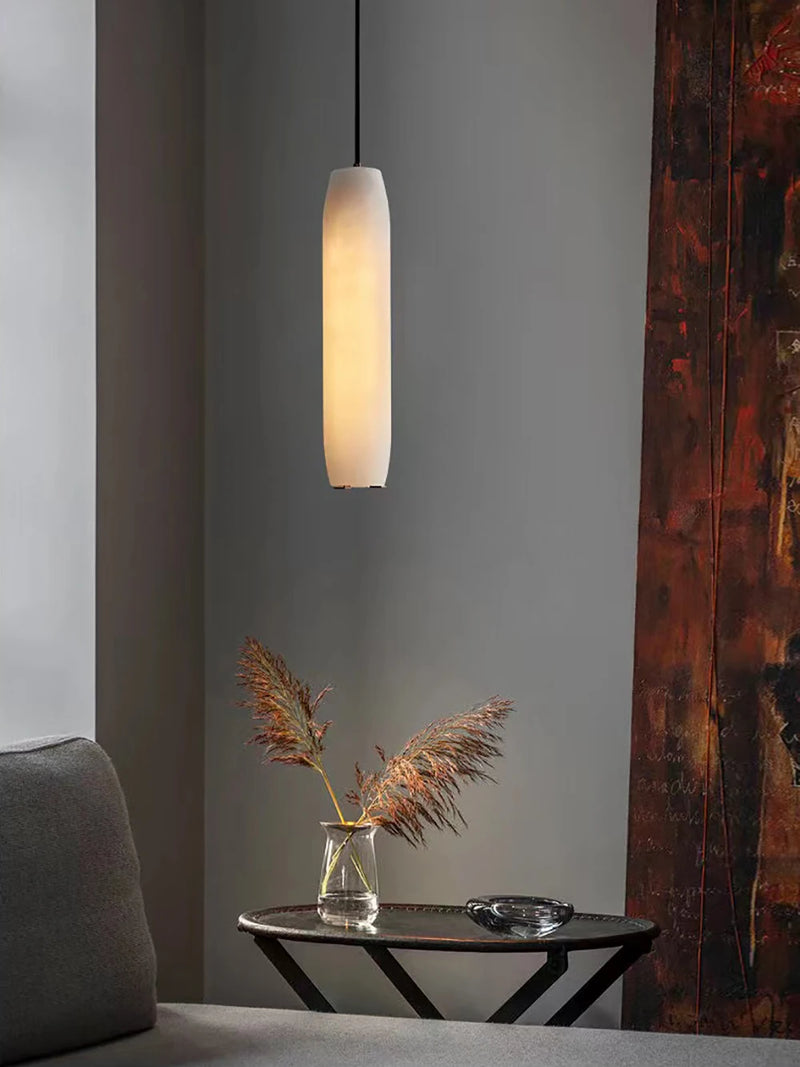 Suspension Simple Créatif Minimaliste Luxe LED Personnalité Artistique Marbre pour Escalier