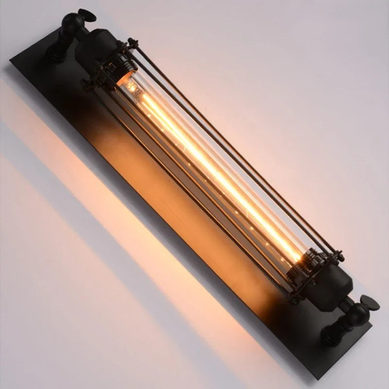 applique murale style industriel rétro led éclairage maison décor intérieur
