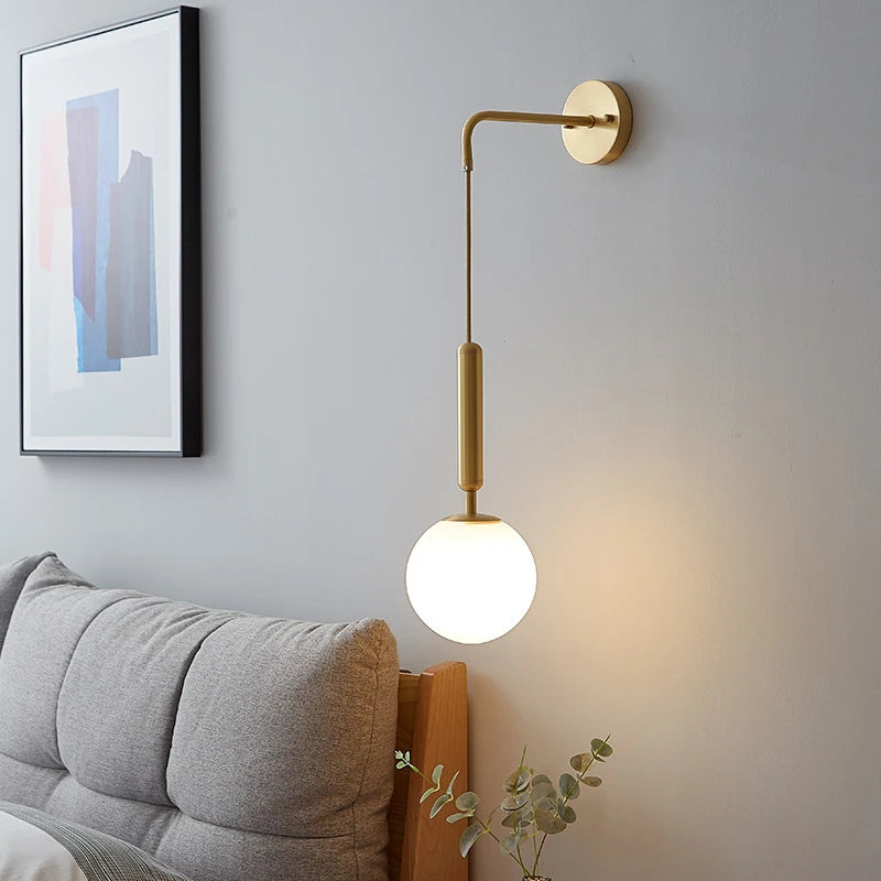 applique murale led moderne simple style nordique décoratif luxe