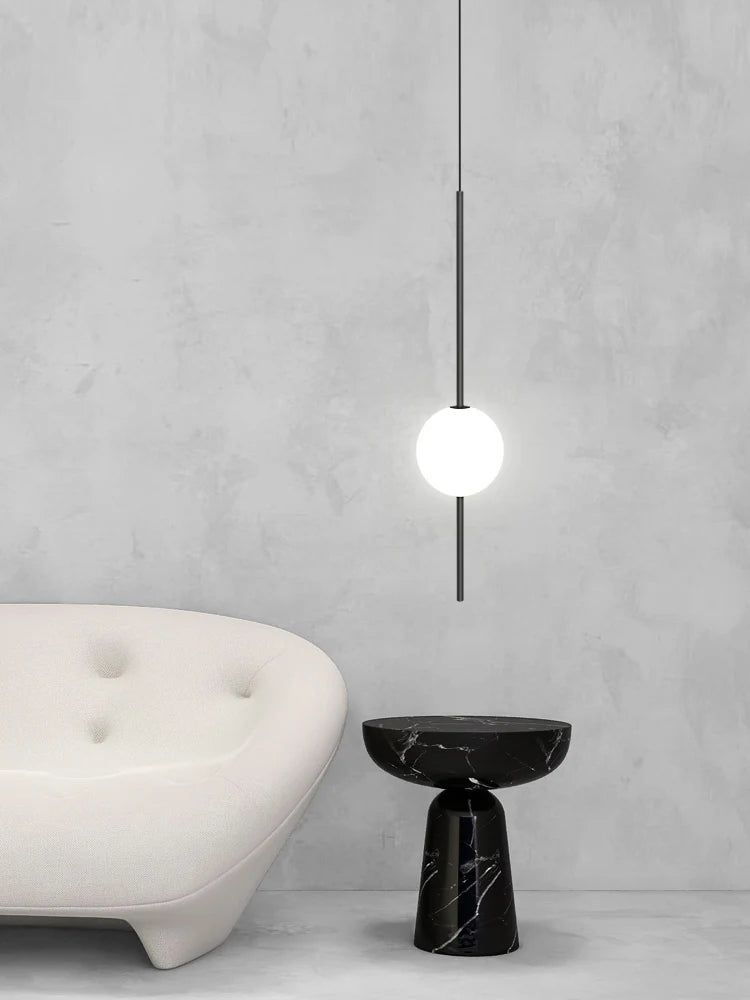 lustre moderne minimaliste creux duplex loft escalier colimaçon villa hôtel