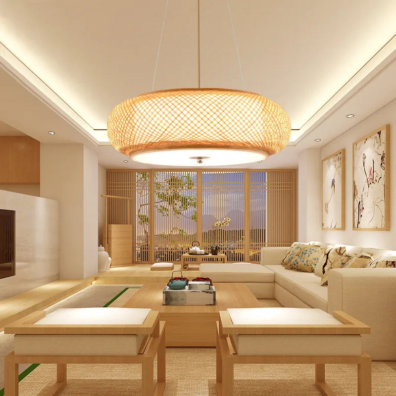 suspension en bambou style japonais modernes