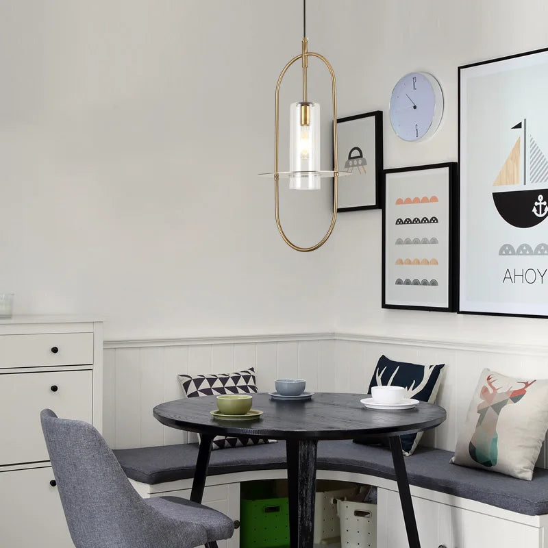 lustre en verre artistique design créatif pour éclairage personnalisé