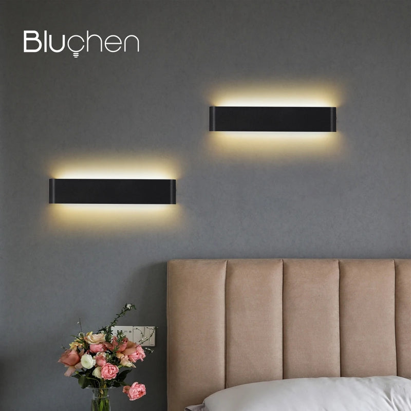 applique murale moderne led intérieur haut vers le bas