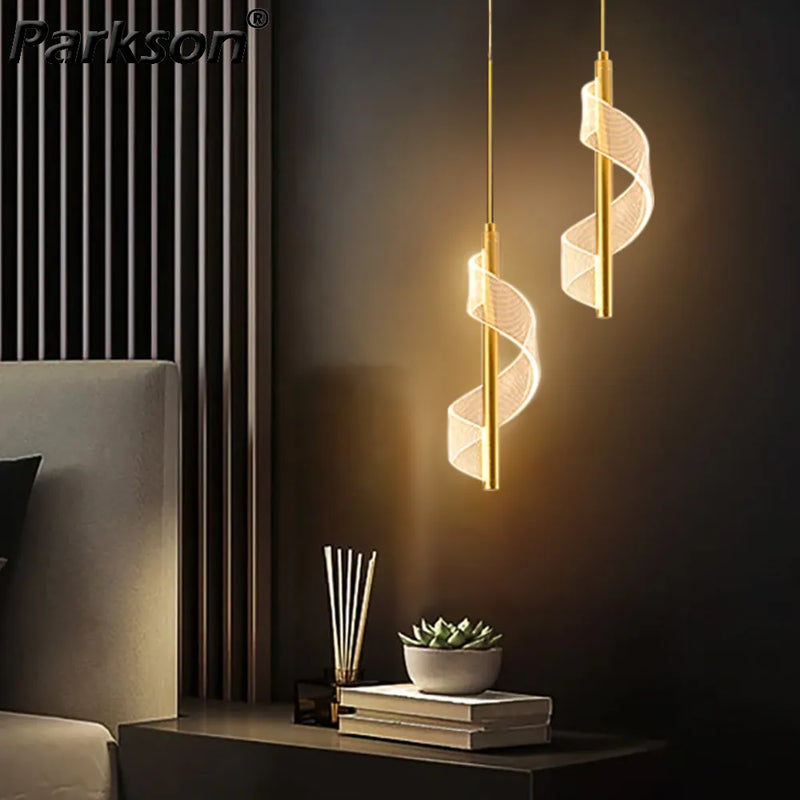 Luminaire suspendu LED moderne
