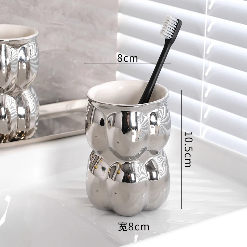 décoration de salle de bain luxe nuages créatifs en céramique