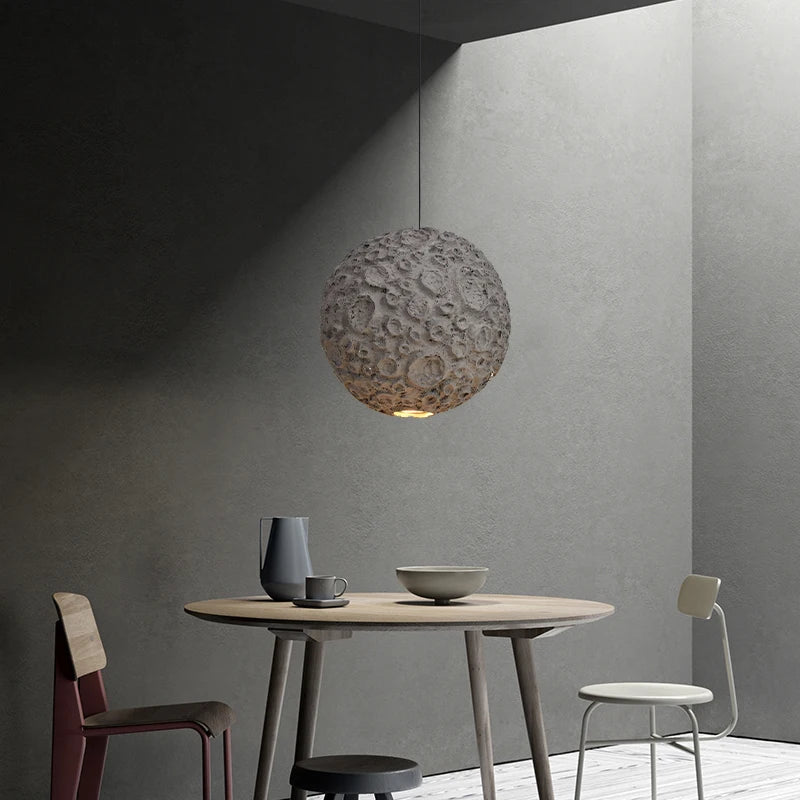 lustre led nordique wabi sabi créatif pour restaurant et café