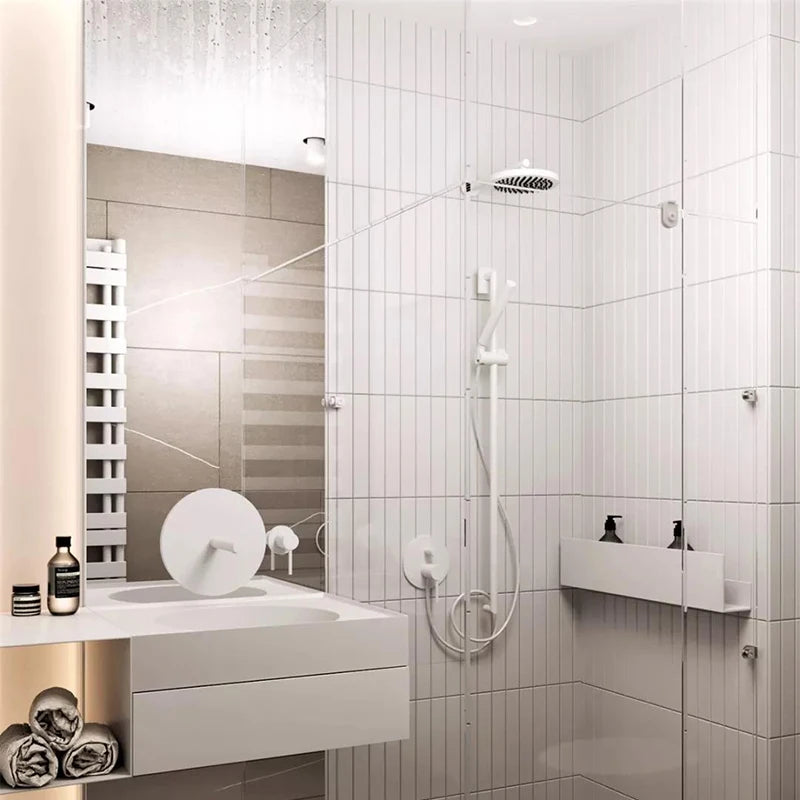 Spot lumineux LED encastrable rond pour salle de bain
