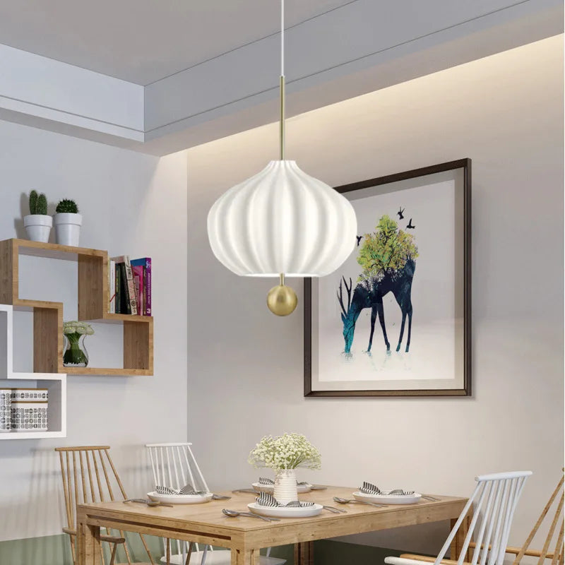 suspension moderne en verre avec fil réglable