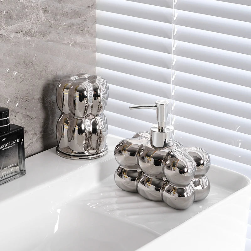 décoration de salle de bain luxe nuages créatifs en céramique