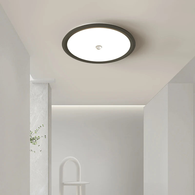 plafonnier led ultra-mince avec capteur de corps humain