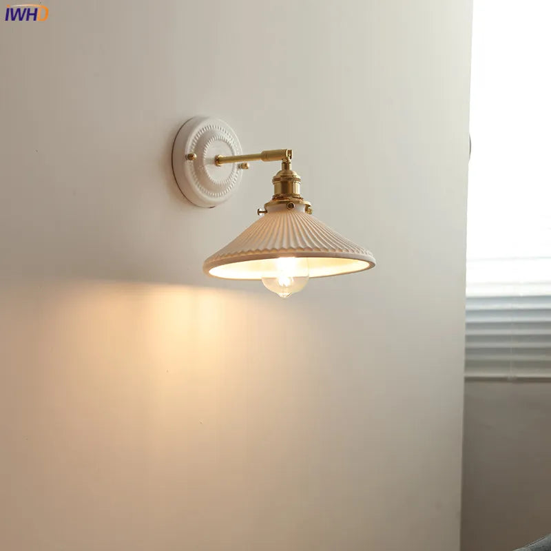 applique led nordique beisde iwhd blanc céramique